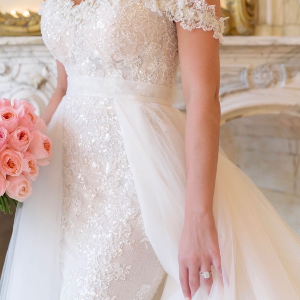 GALIA LAHAV - BIANCA OVERSKIRT - SIZE 4 - Picture 4 of 13